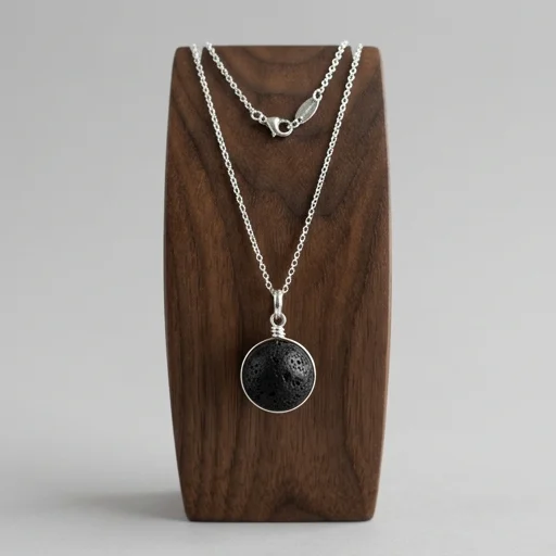 Lava Stone Essential Oil Diffuser Necklace