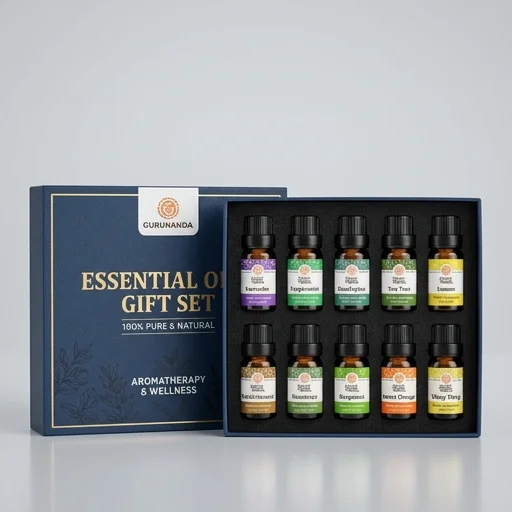 GuruNanda Essential Oils Gift Set