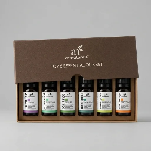ArtNaturals Top 6 Essential Oils Set